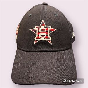 Houston Astros Independence Day 3021 New Era baseball cap, OSFM adjustable black